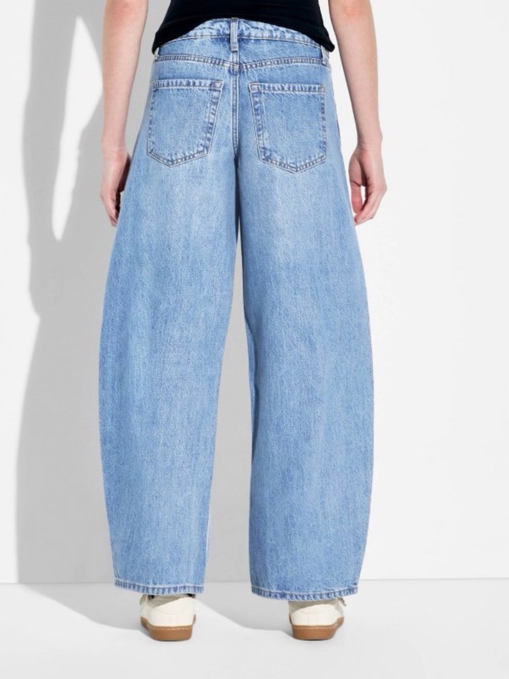 wild fable Light Blue barrel Jeans